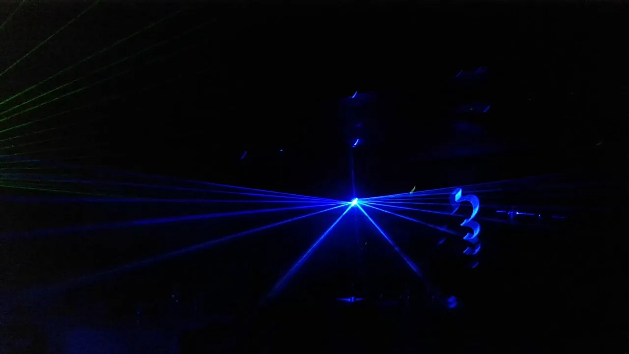 Professional lighting system for an event