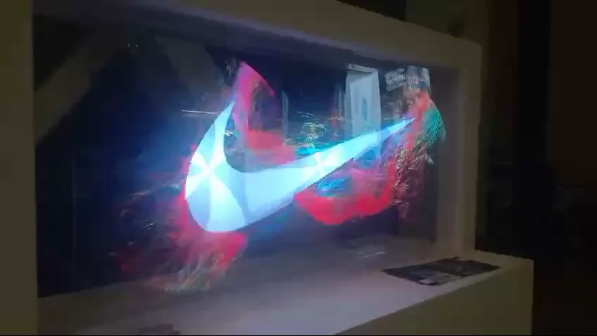Hologram product display for retail customer engagement