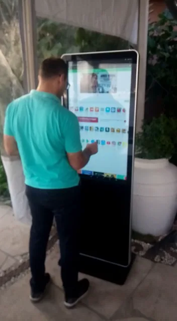 Interactive kiosk project in Egypt