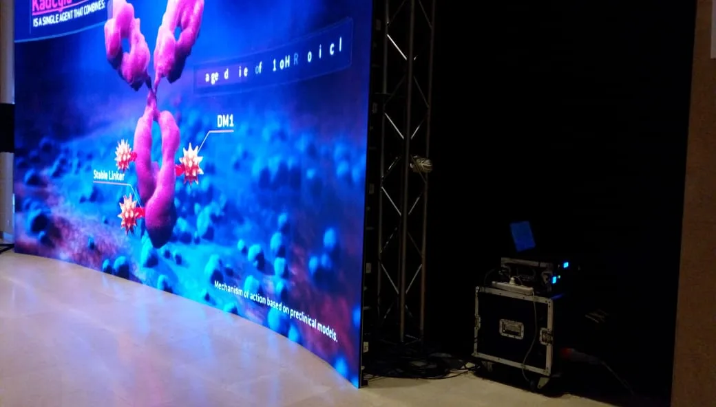 Exhibition LED display project by Hyper Sonic Egypt