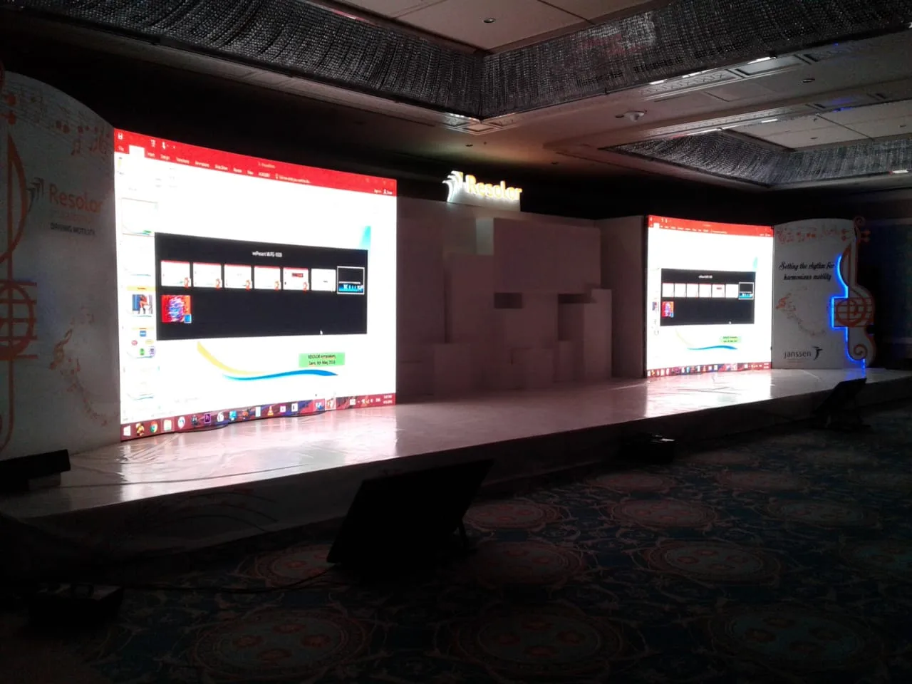 Professional LED screen installation Egypt