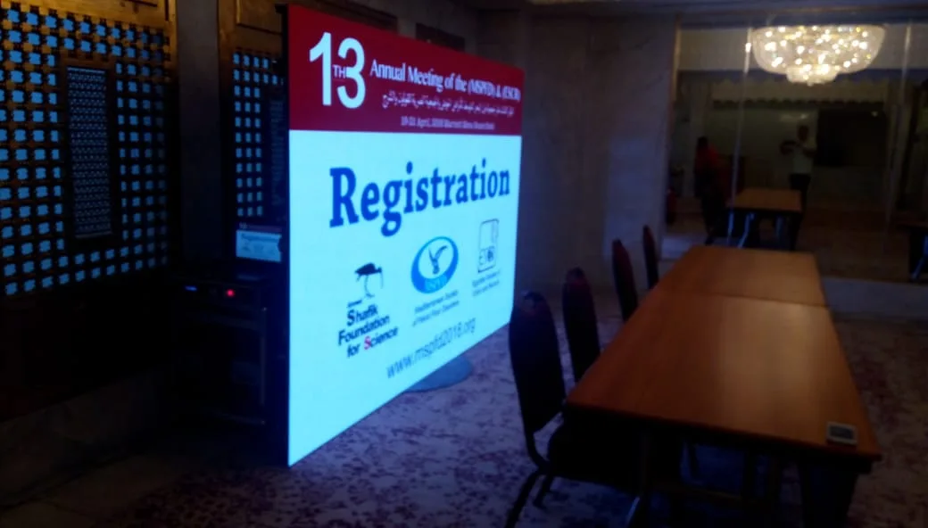 Indoor event LED display project