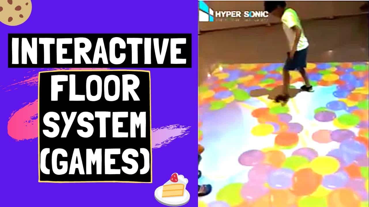 Interactive floor and wall