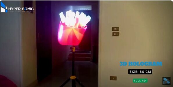 1 Hologram display