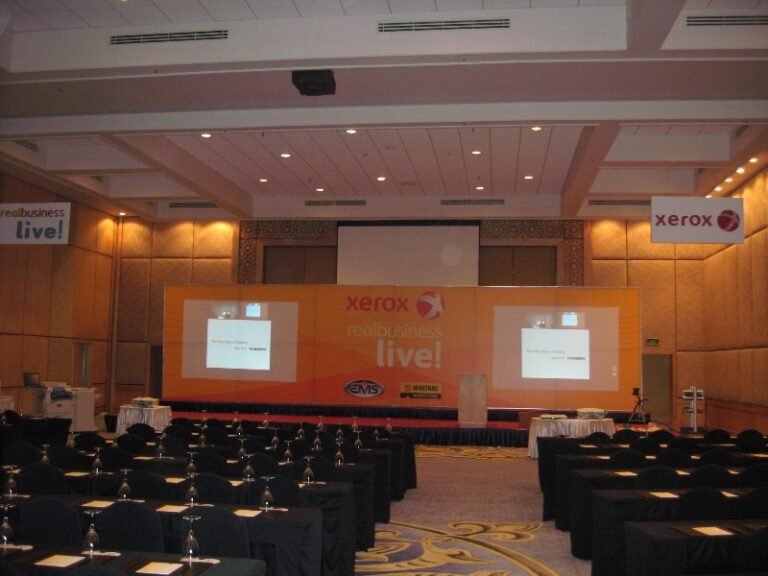 Xerox Egypt Conference – Projection Systems, Professional Sound System, Conference Audiovisual Solutions, Technical Installation, On-site Technical Support by Hyper Sonic Egypt
