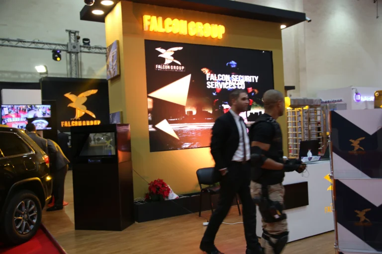 LED display at Cairo ICT exhibition by Hyper Sonic Egypt