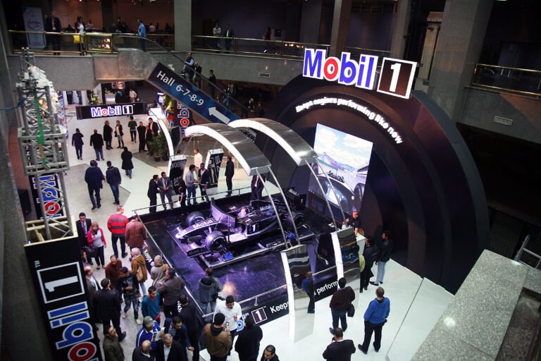 Formula Automech exhibition audiovisual solutions by Hyper Sonic Egypt