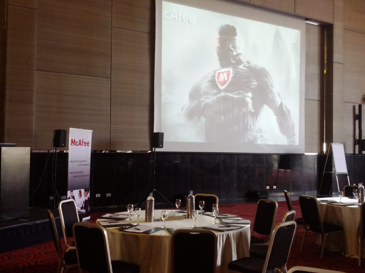 McAfee Egypt corporate conference by Hyper Sonic Egypt