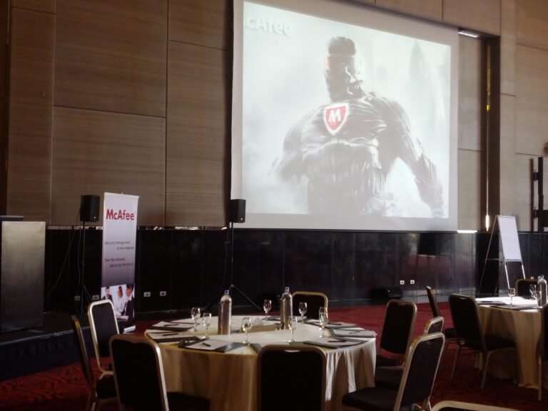 McAfee Egypt corporate conference by Hyper Sonic Egypt