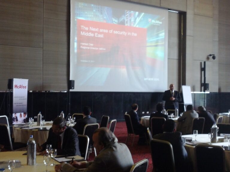 McAfee Egypt Conference by Hyper Sonic Egypt
